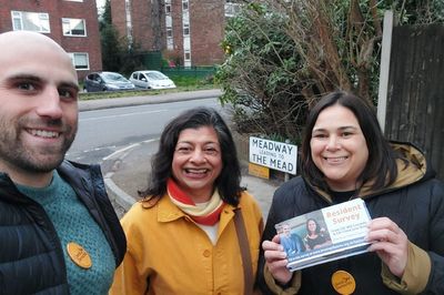 Talking with residents in Beckenham