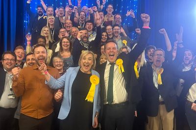 Canvassing training with Tom Morrison MP