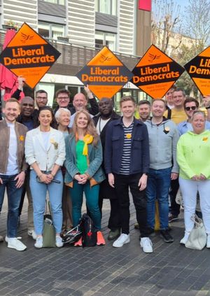 Goose Green Lib Dem Action Day
