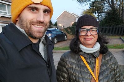 Talking with residents in Beckenham