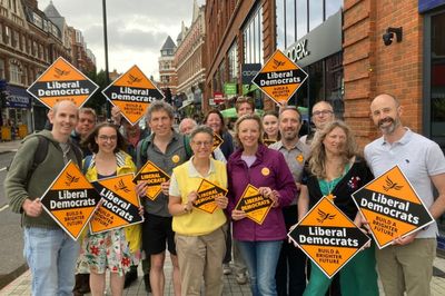 Camden Action Day with Ed Davey