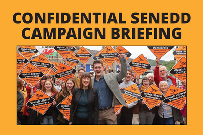 CONFIDENTIAL: Senedd Campaign Briefing