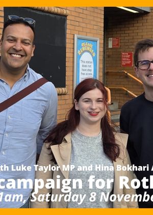Rotherhithe Lib Dems Action Day with Luke Taylor MP and Hina Bokhari AM