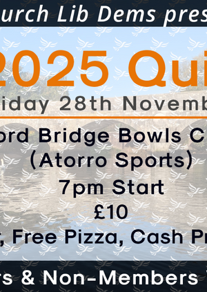 Christchurch Quiz 2025