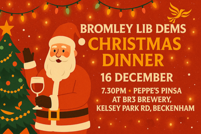 Bromley Liberal Democrats' Christmas Dinner