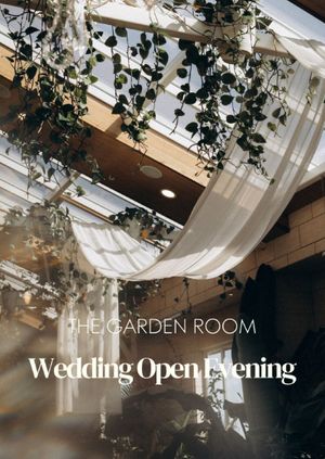 The Garden Room Wedding Open Evening