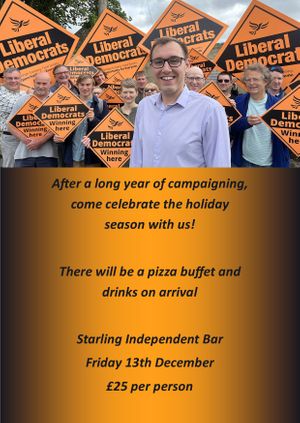 Harrogate & Knaresborough Local Party End of Year Party