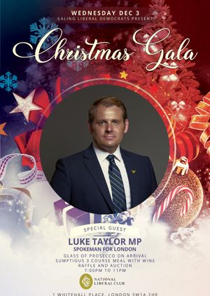 Ealing Liberal Democrat Xmas Gala 2025