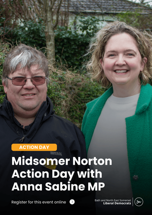 Midsomer North Action Day with Anna Sabine MP