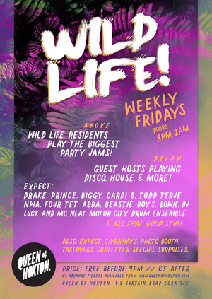 Wild Life W/ DJ Cable & Retrospective of House