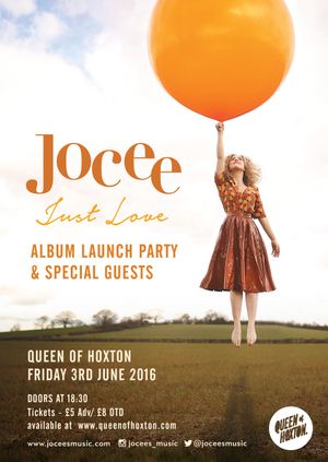 VENUE CHANGE - Jocee and her Soulful Sounds Album Launch 