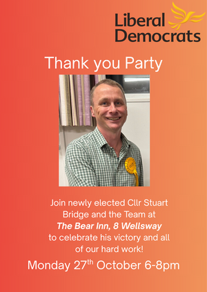 Widcombe & Lyncombe Thank you Party