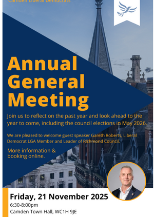 Camden Liberal Democrats AGM