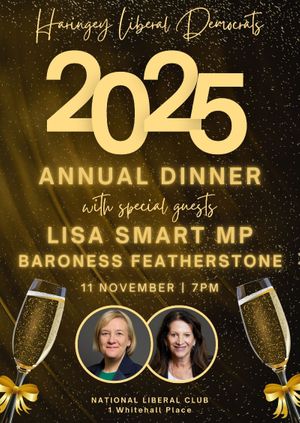 Haringey Lib Dems - Annual Dinner 2025