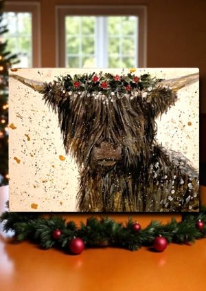 ULEY- Let's Paint N' Sip Xmas Highland