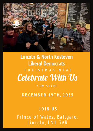 Lincoln & North Kesteven Lib Dems Christmas Meal
