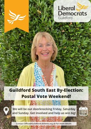 Guildford South East By-Election: Postal Vote Weekend