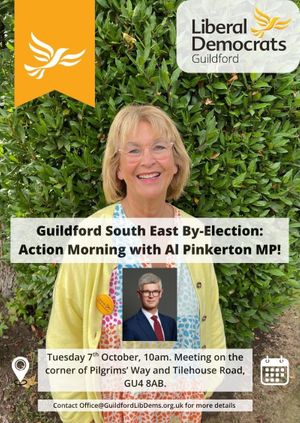 Guildford South East By-Election: Action Morning with Al Pinkerton MP