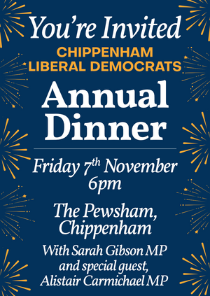 Chippenham Liberal Democrats Annual Dinner