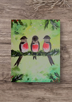 NAILSWORTH - Let's Paint N' Three Little Robins 