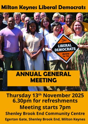 Milton Keynes Lib Dems AGM