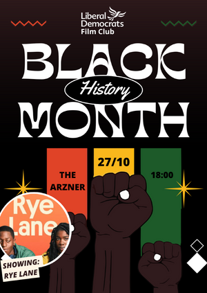Lib Dem Film Club celebrates BHM: Rye Lane