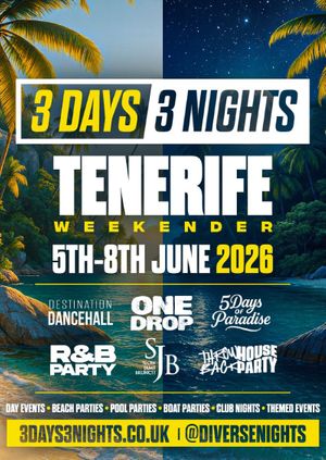 3 Days 3 Nights - Tenerife 2026