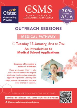Outreach Session - An Introduction to Medical School Applications