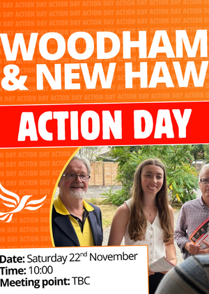 Woodham & New Haw Action Day