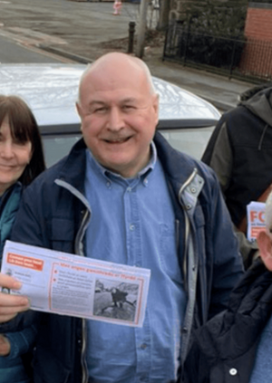 Action Day in Bangor-is-y-coed