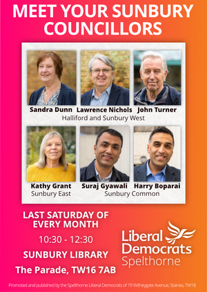 Sunbury Councillor Surgery