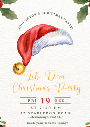 Peterborough Liberal Democrats - Christmas Party