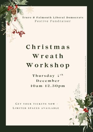 Wreath-making workshop