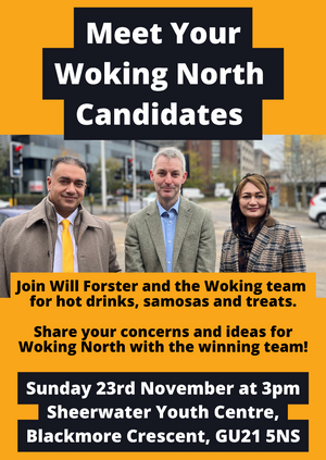 Woking North Meet the Candidates