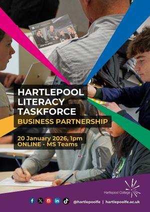 *ONLINE* - Hartlepool Literacy Taskforce - January 2026 Meeting