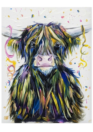 CHALFORD- Let's Paint N'  Sip Happy New Moo!