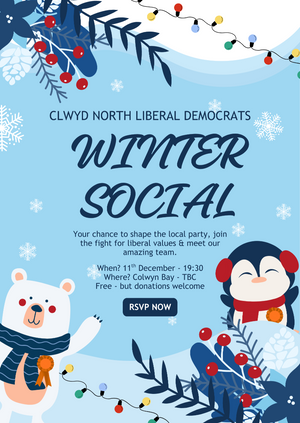 Clwyd North Winter Social