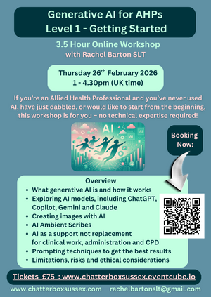 Generative AI for AHPs - Level 1 - Getting Started