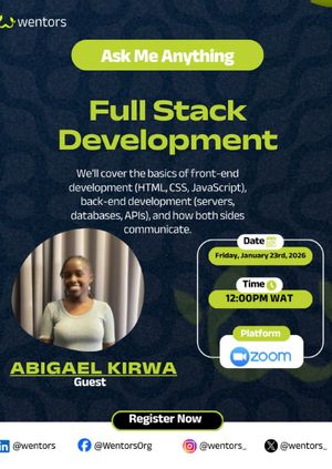AMA: Full Stack Development