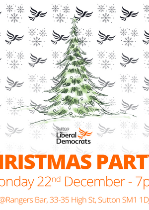 Sutton Lib Dems Christmas Drinks
