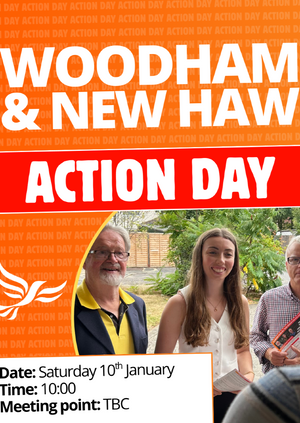 Woodham & New Haw Action Day