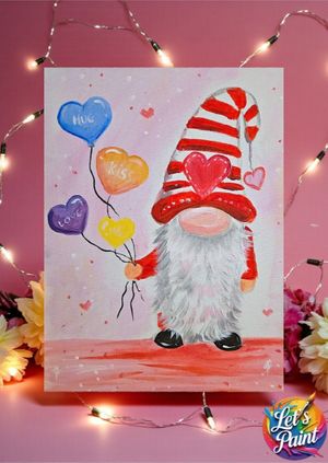 GLOUCESTER - Let's Paint N' Sip "Valentine" The Gonk