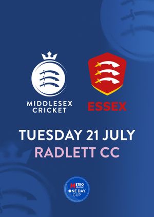 Middlesex v Essex | Metro Bank One-Day Cup