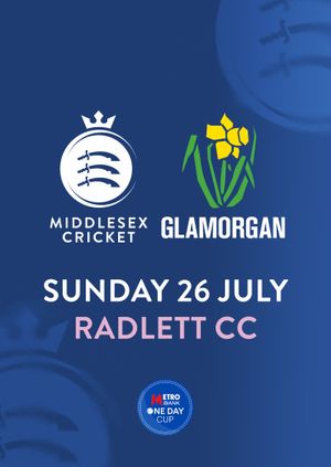 Middlesex v Glamorgan | Metro Bank One-Day Cup