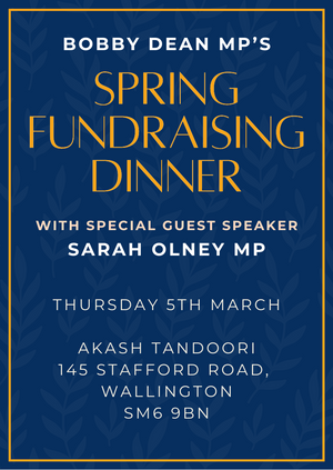 Spring Fundraising Dinner