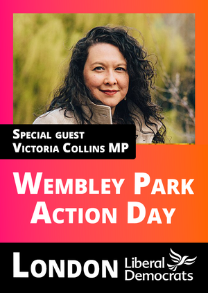 Wembley Park Action Day with Victoria Collins MP