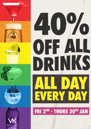 40% Off All Day Every Day