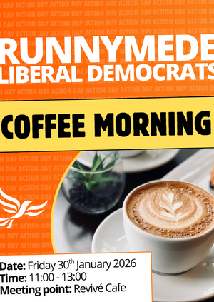 Runnymede Lib Dems Coffee Morning