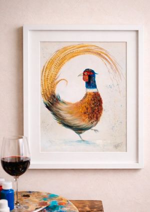 NAILSWORTH- Let's Paint N' Sip A Pheasant's Visit