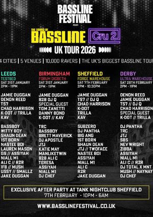 Bassline Festival Afterparty - Sheffield